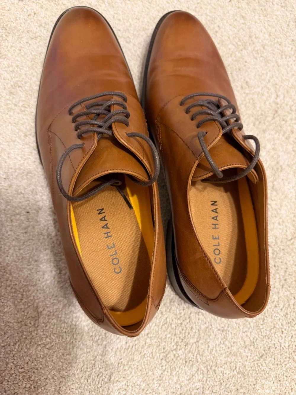 Men’s Cole Haan leather dress shoes size 11.5